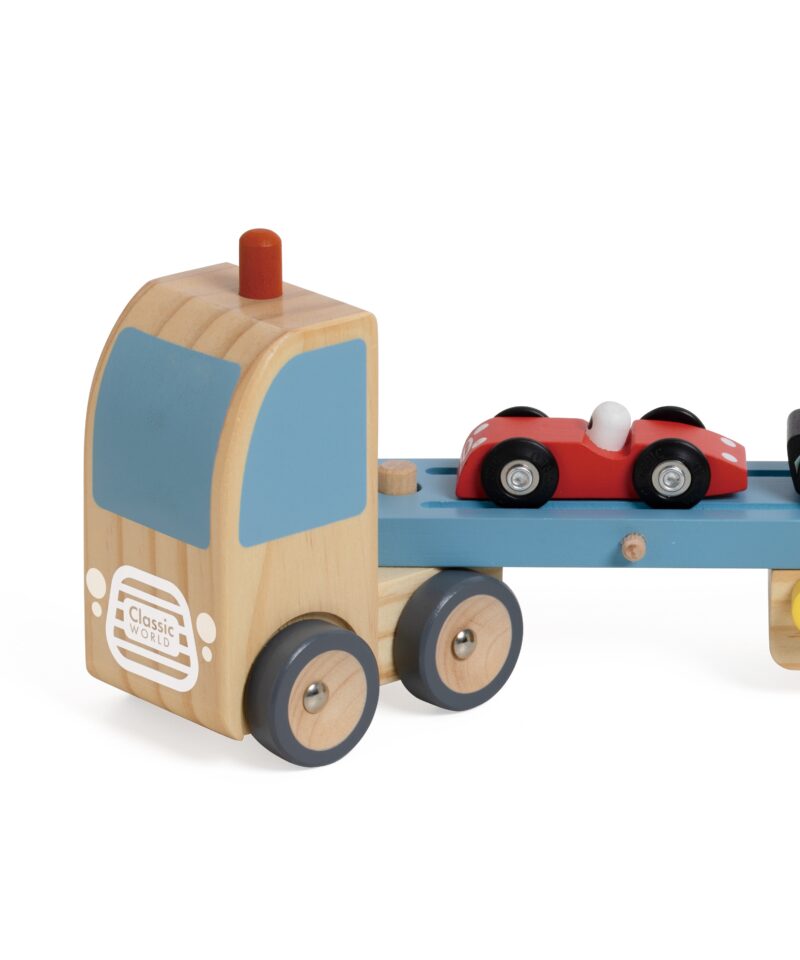 Kokkupandav puidust autode komplekt