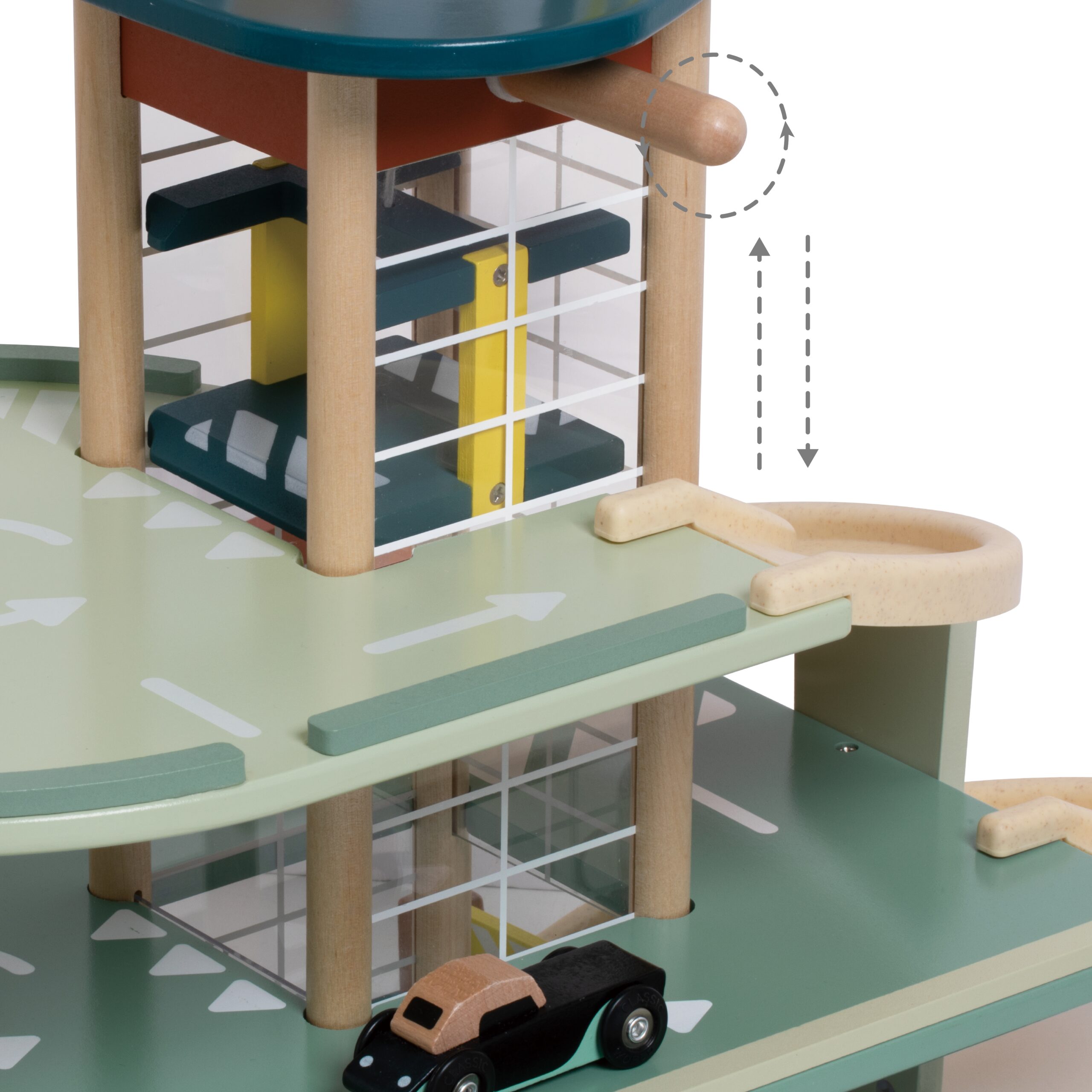 Bioplastist kaldteed parkimiskeskuses