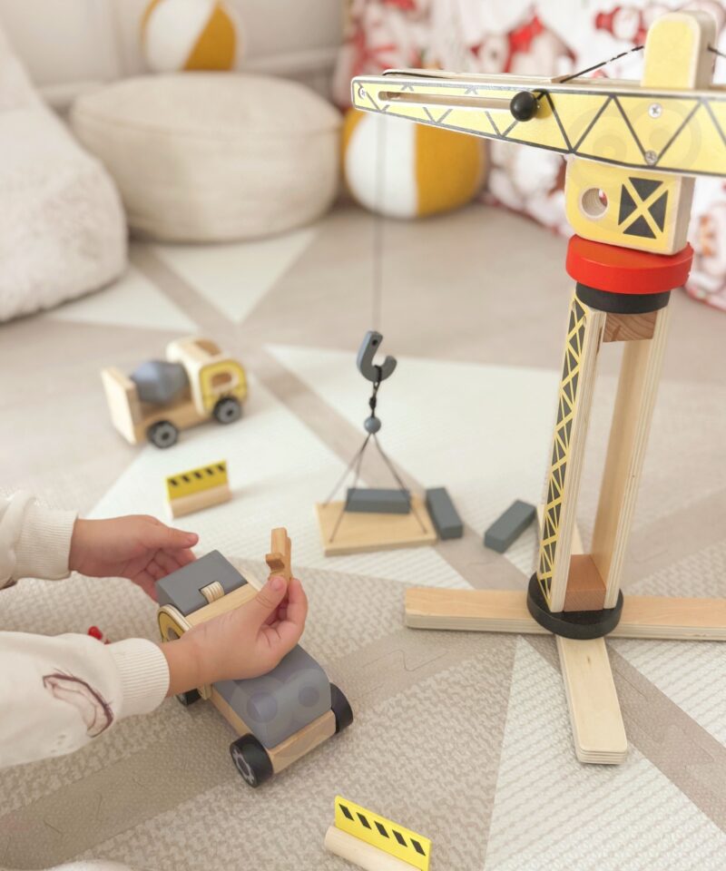 Arendav mängukomplekt väikestele inseneridele