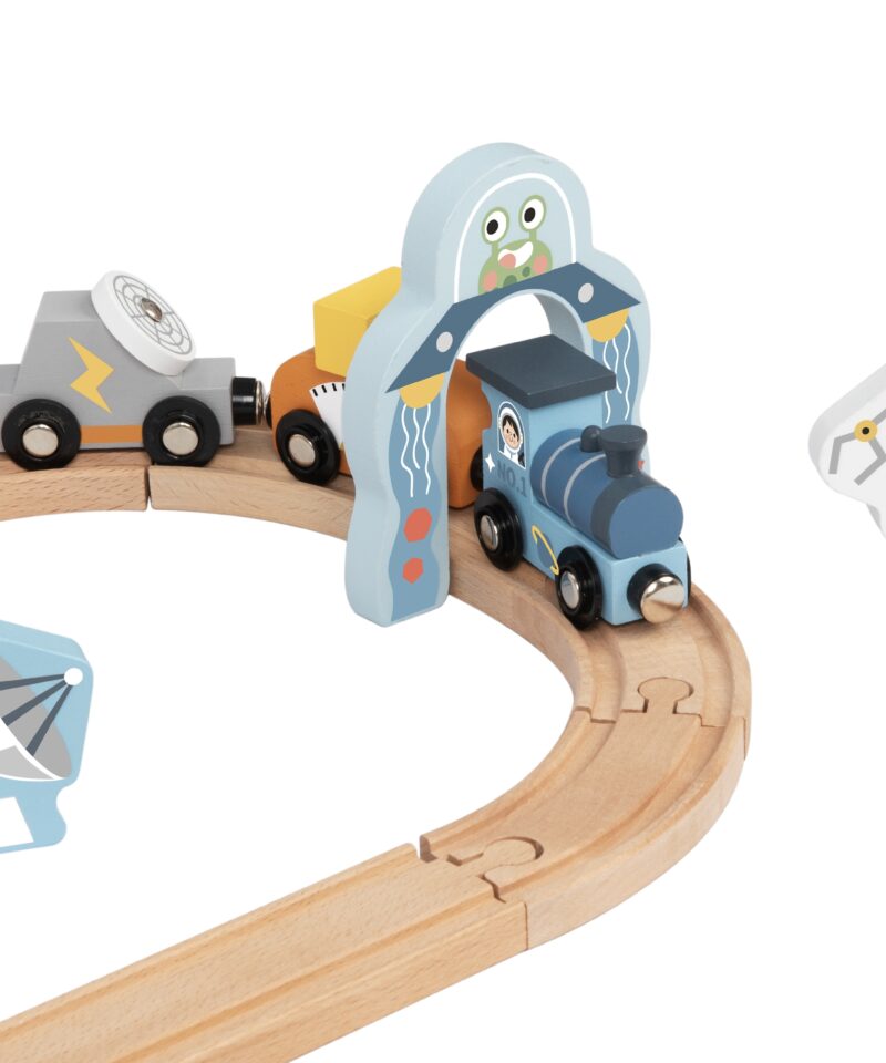 Kvaliteetne puidust mängukomplekt