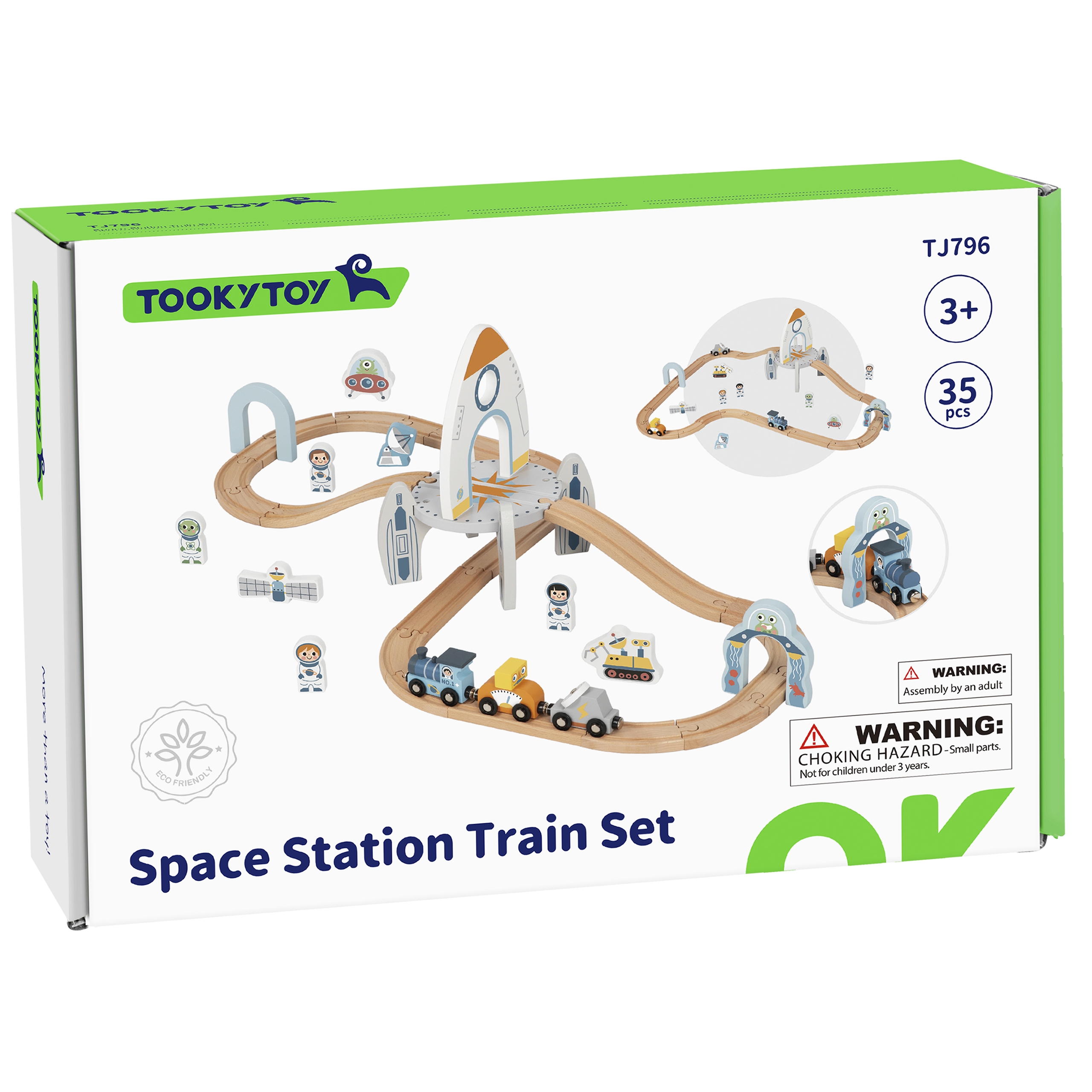 Kvaliteetne puidust mängukomplekt