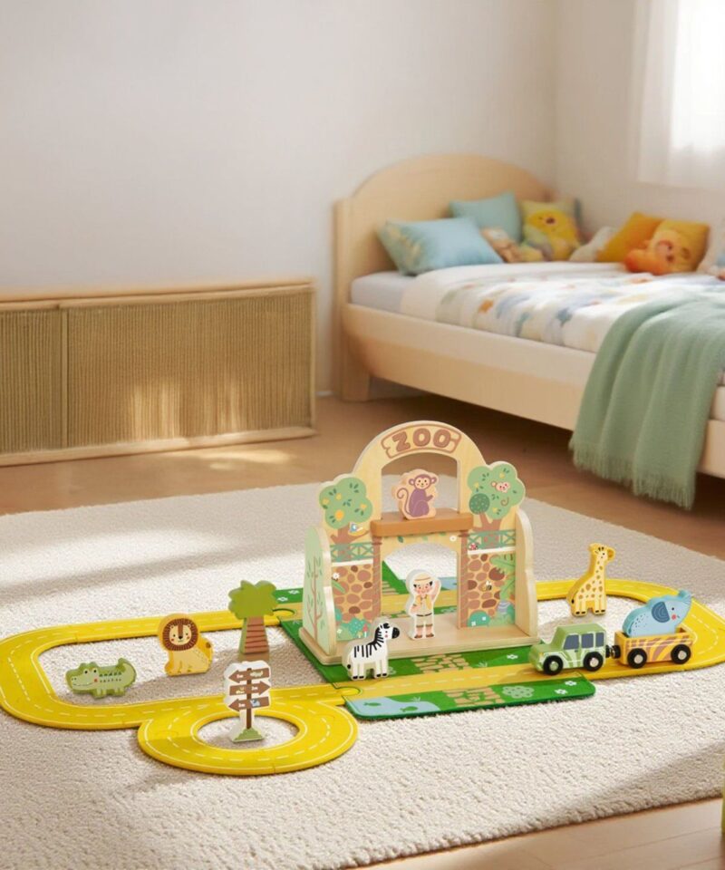 Kaasaskantav mini loomaaed stiilses kotis