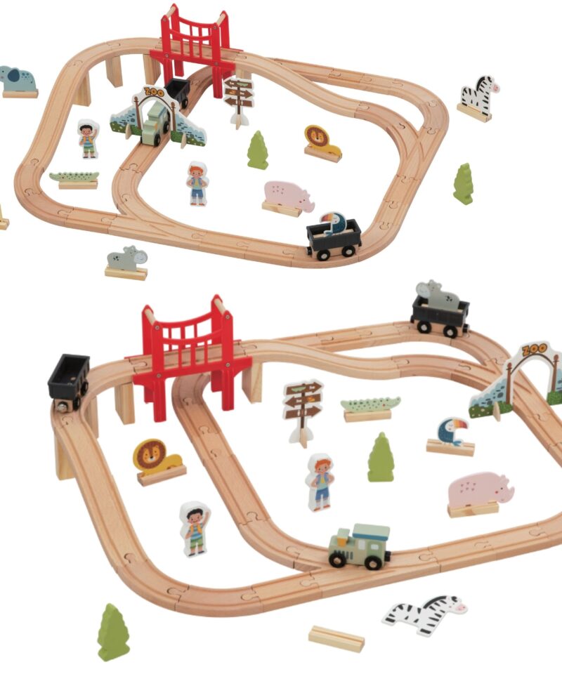 Puidust rajad mängurongile