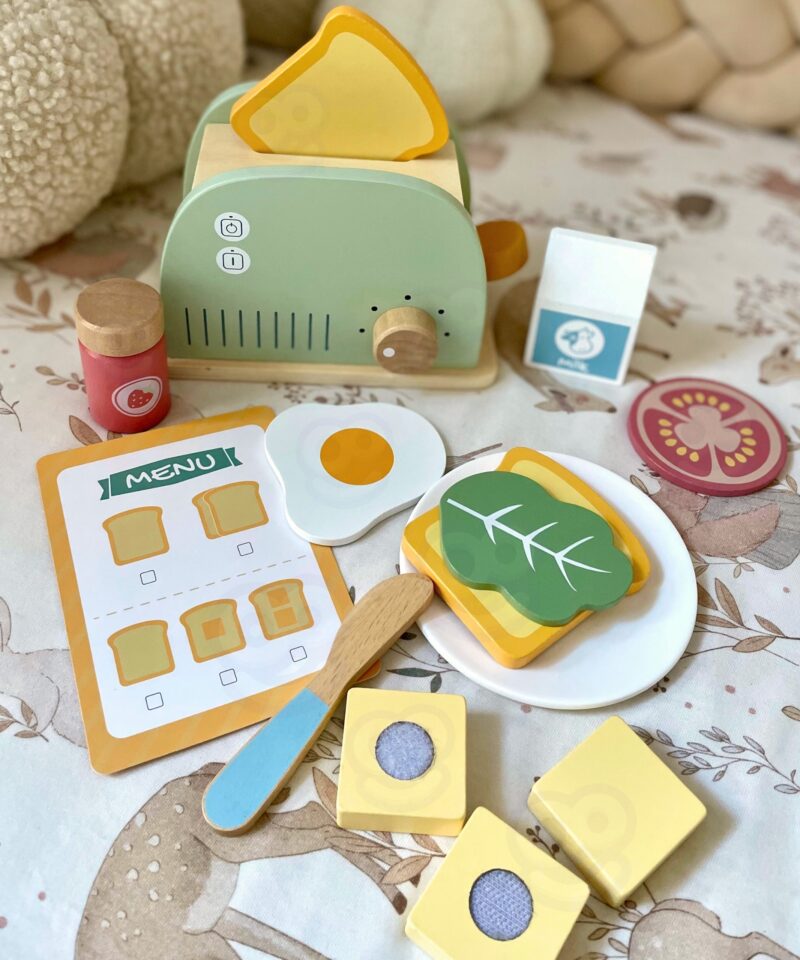 Hommikusöögi mängukomplekt koos lisanditega