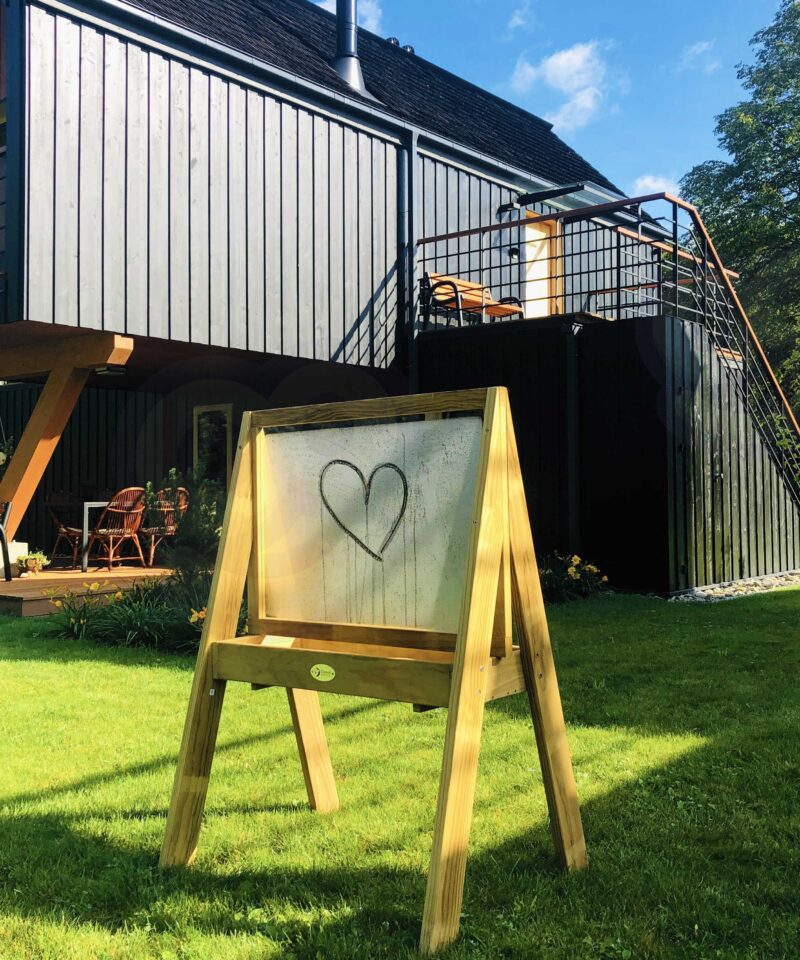 Kvaliteetne puidust konstruktsioon joonistamiseks