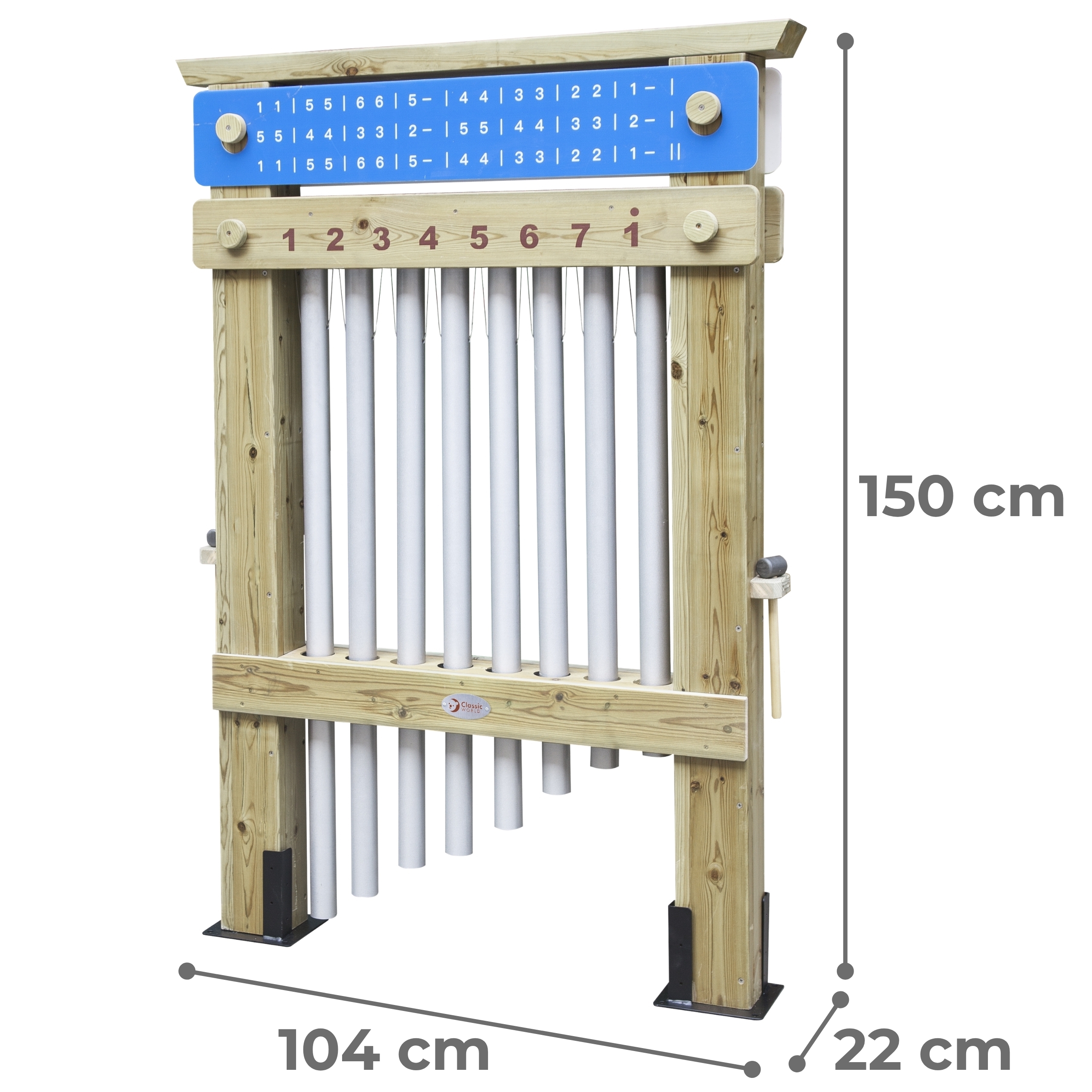 Muusikainstrument mänguväljakule