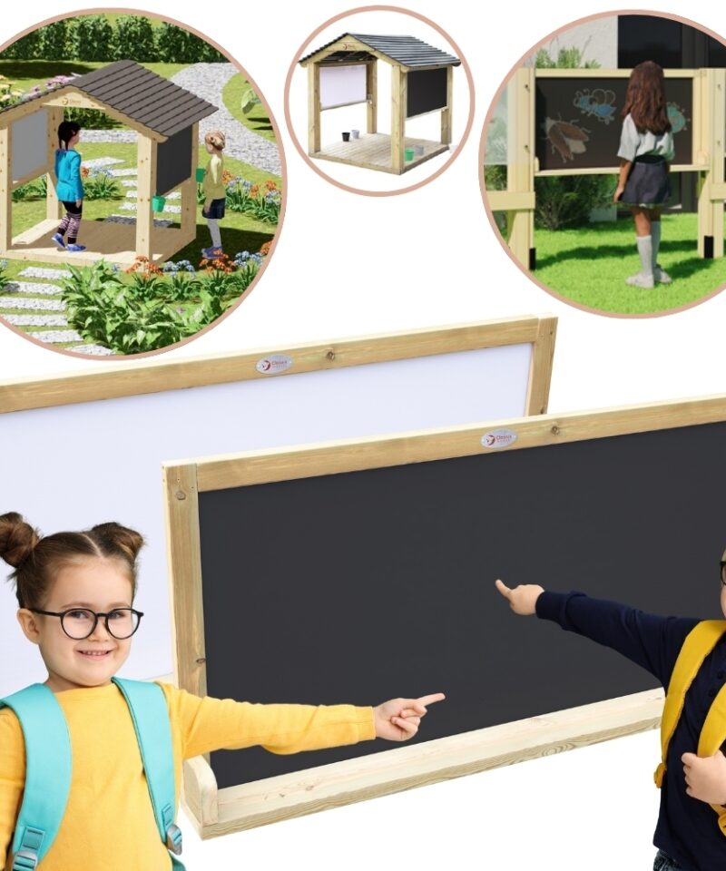 Kahepoolne puidust tahvel lastele