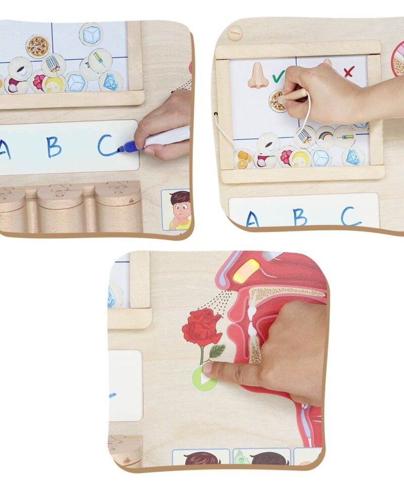 Montessori inspireeritud lõhnataju õppetahvel