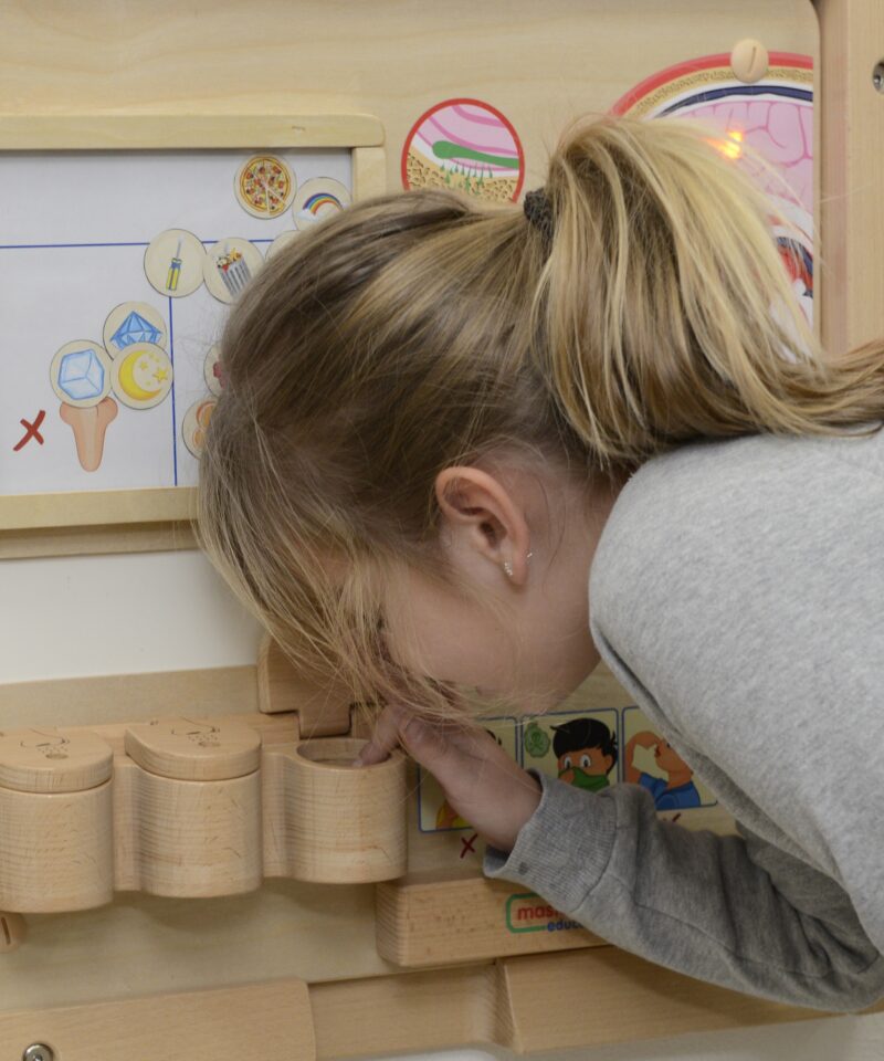 Montessori lõhnataju tahvel kodu ja kooli jaoks