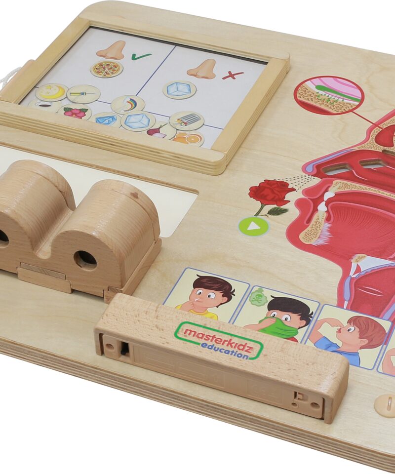 Montessori lõhnataju tahvel kodu ja kooli jaoks