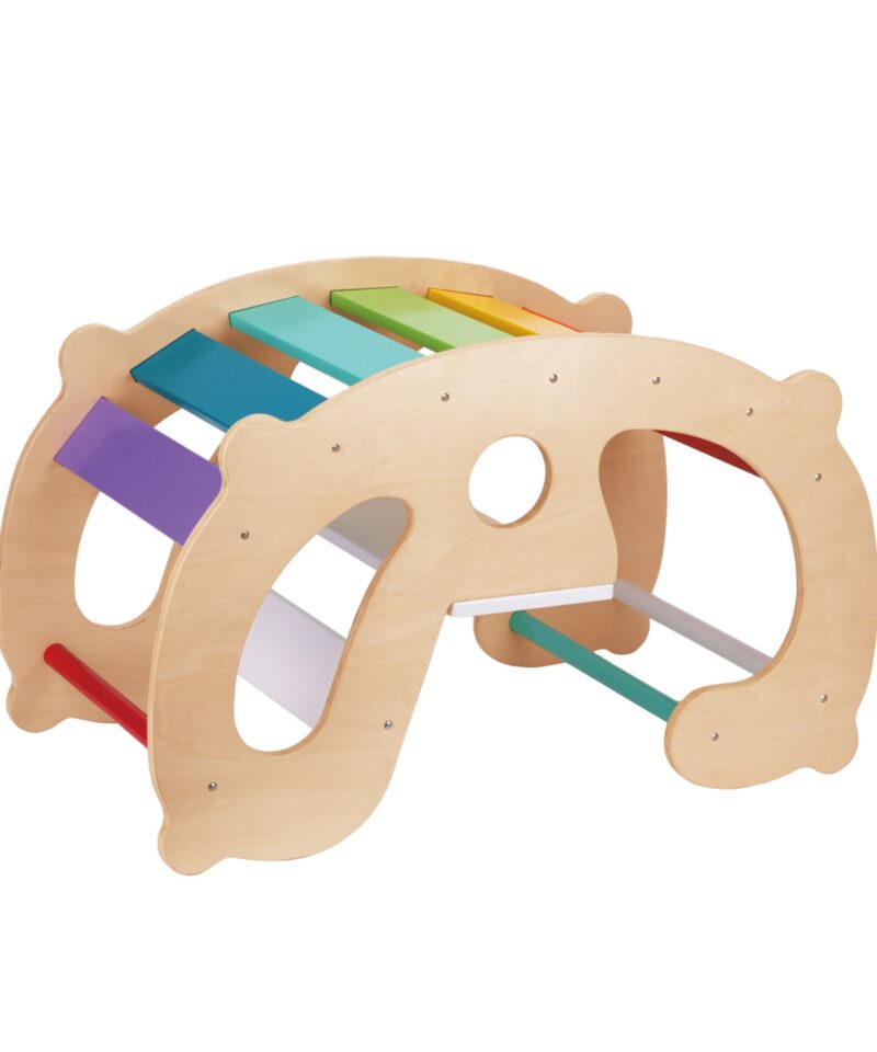 Montessori stiilis puidust kiik ja sild