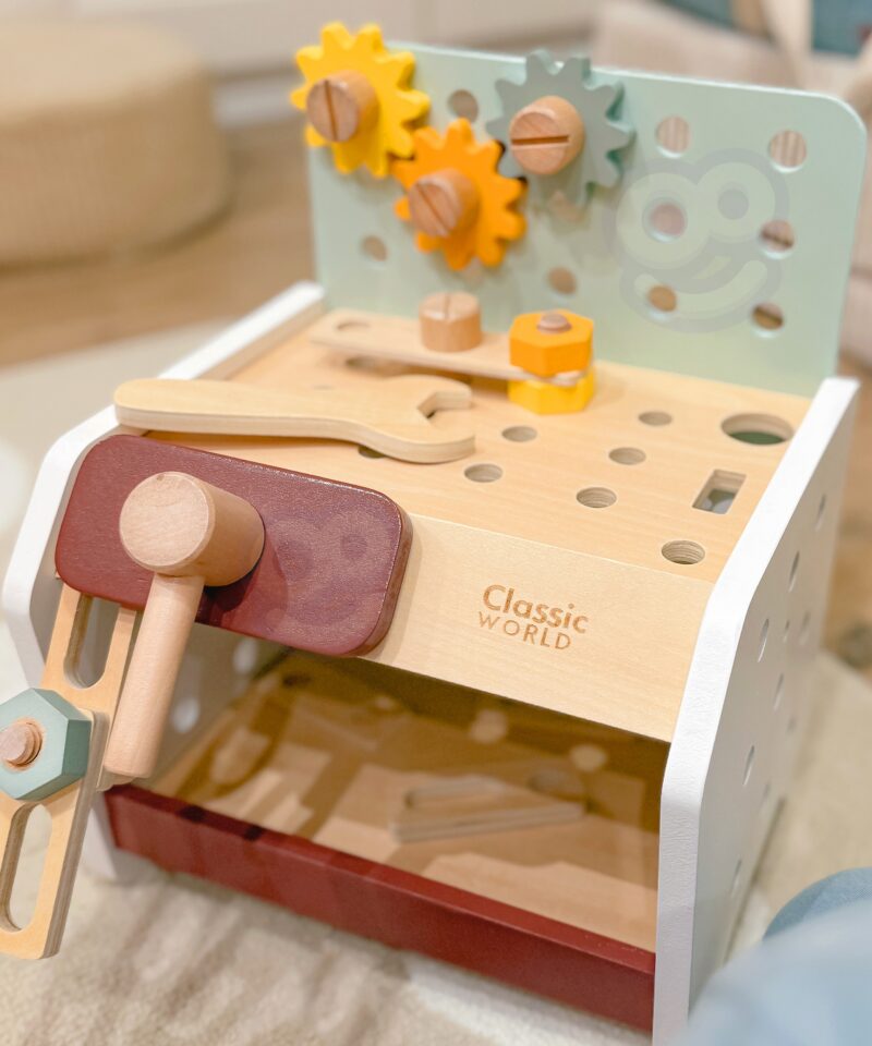 Lastele sobilik tööriistade komplekt