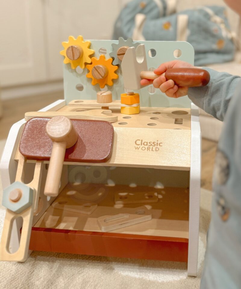 Lastele sobilik tööriistade komplekt