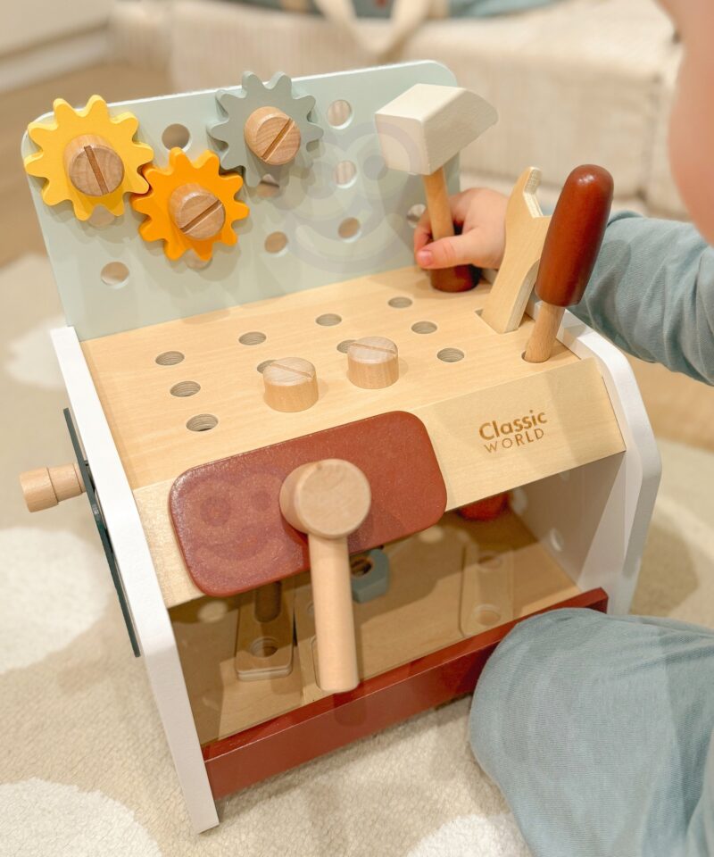 Lastele sobilik tööriistade komplekt