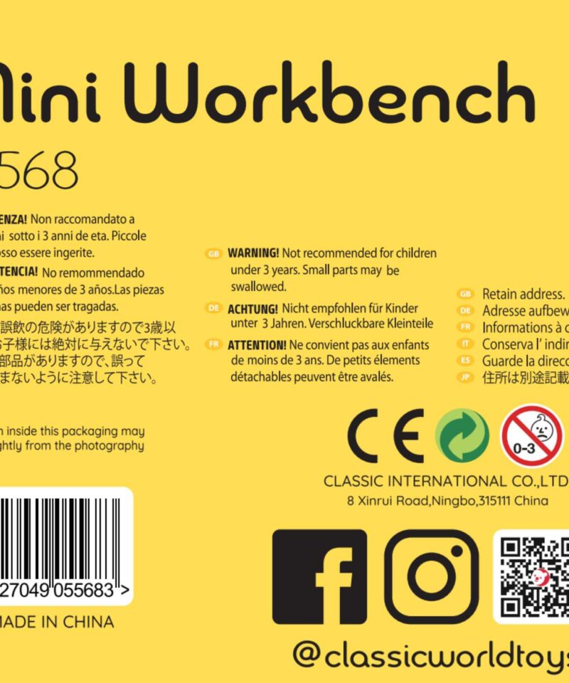 Lastele sobilik tööriistade komplekt