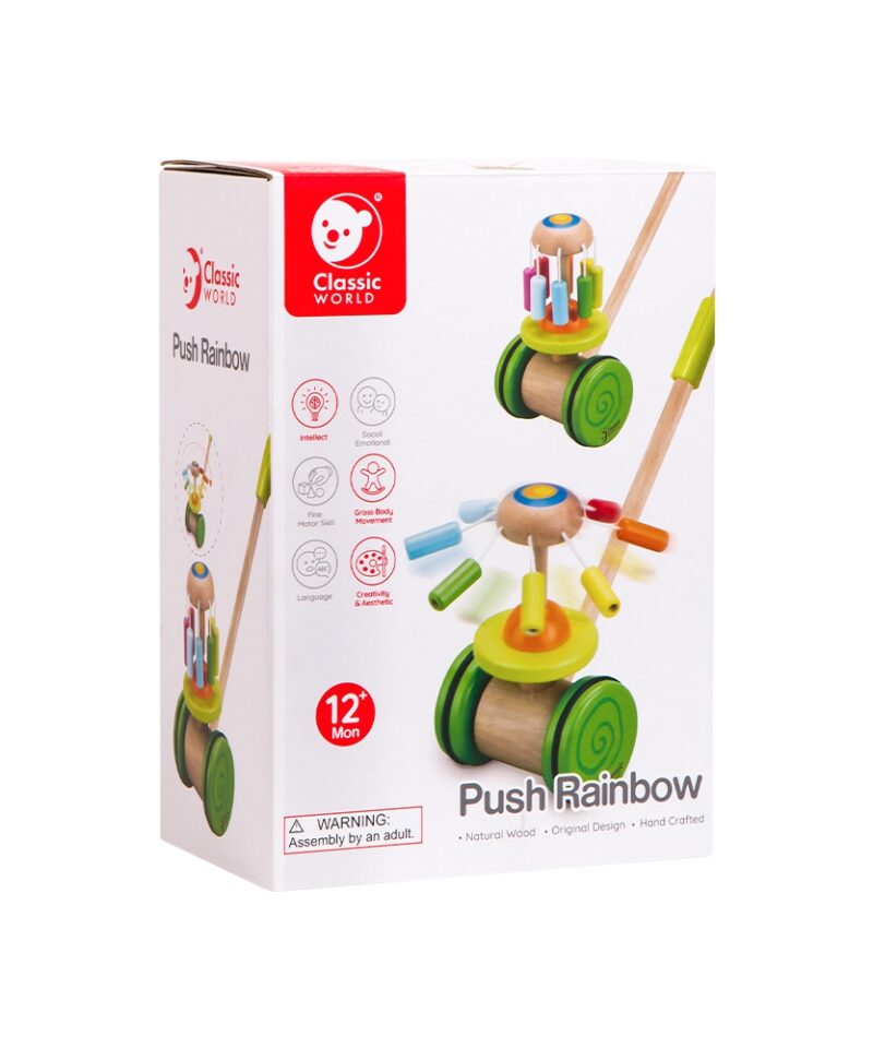 Jalutuskäru arendab lapse motoorikat