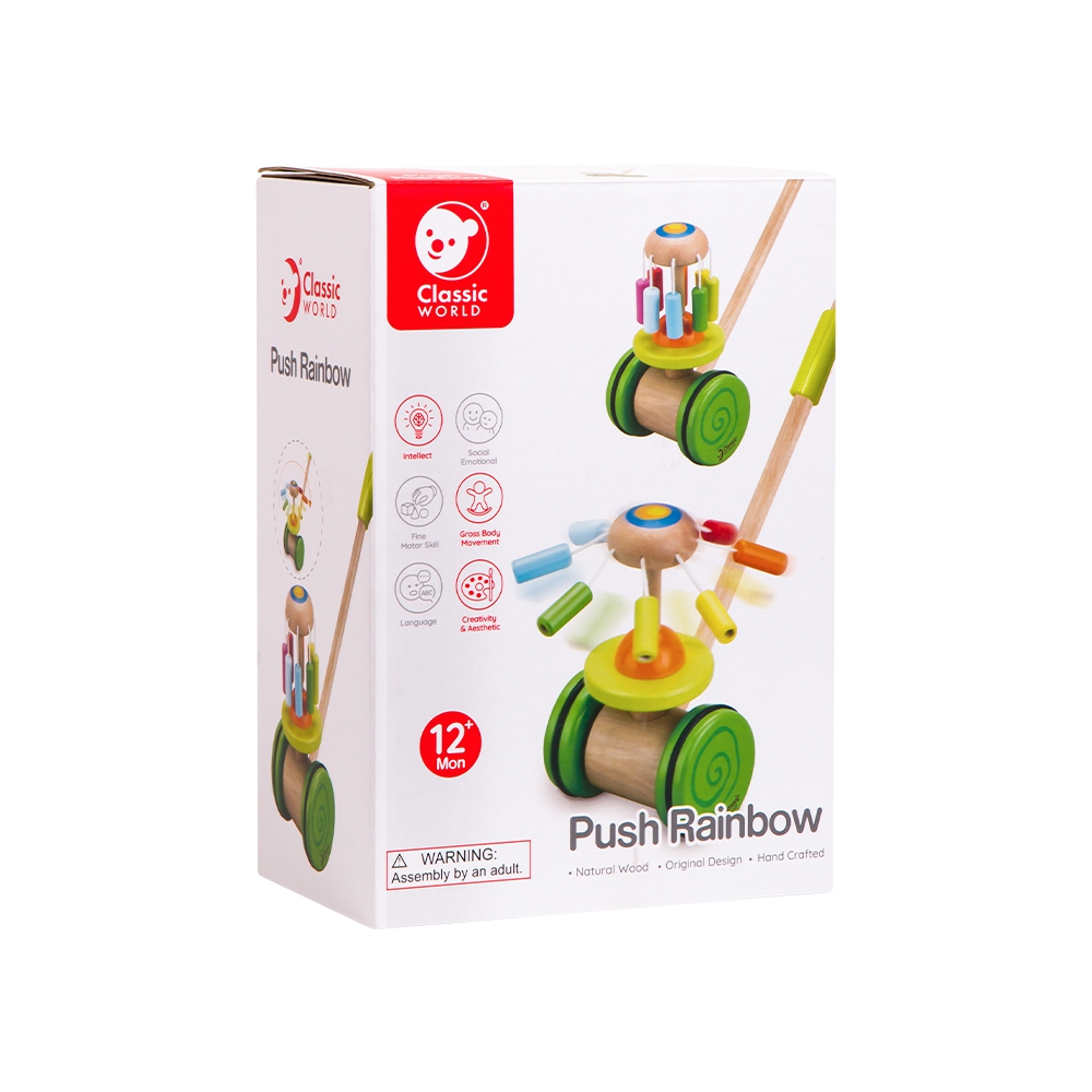 Jalutuskäru arendab lapse motoorikat