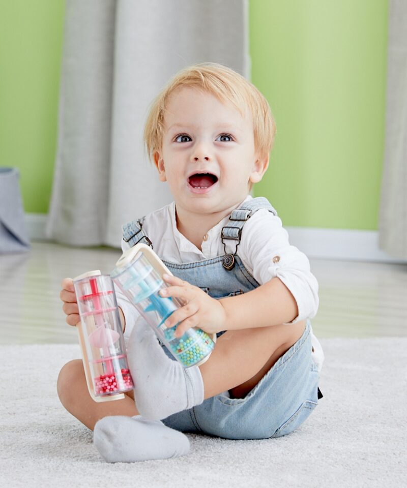 Rahustav vihma heli mänguasi lastele