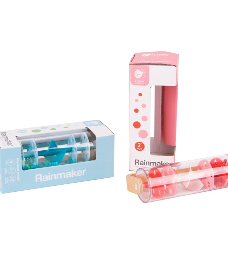 Vihmaveetoru mänguasi kuulmisoskuse arendamiseks