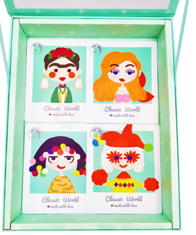 Värvilised magnetilised osad