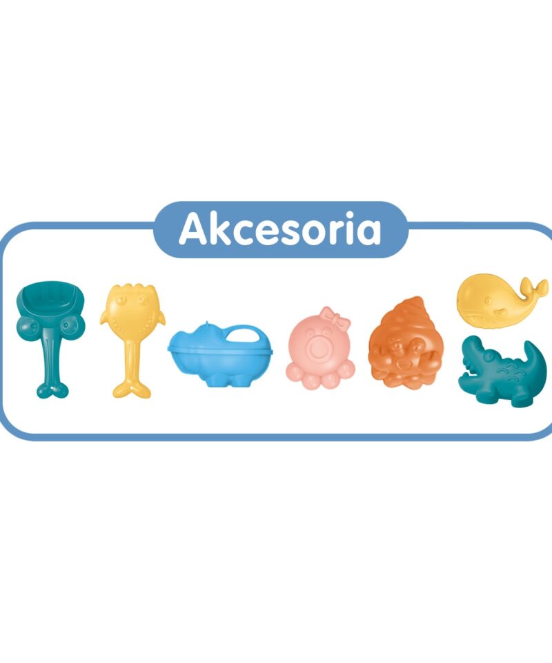 Liiva ja veega mängimiseks mõeldud komplekt