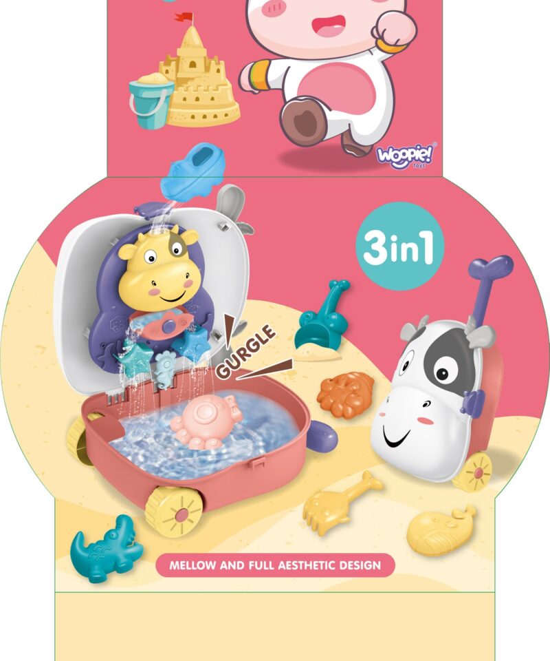 Liiva ja veega mängimiseks mõeldud komplekt