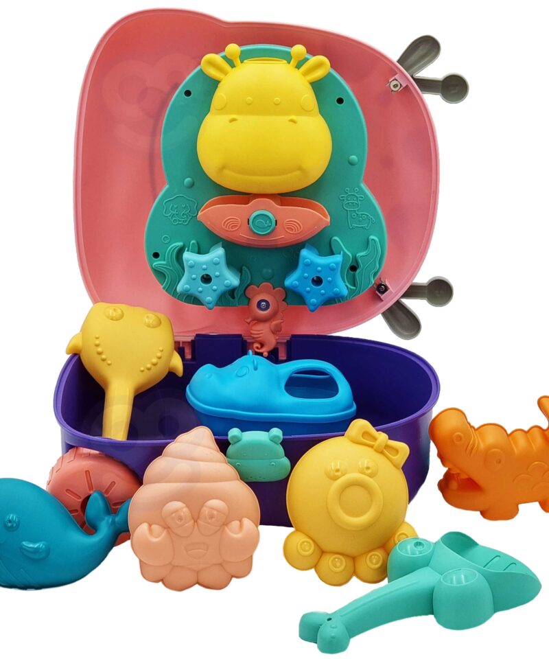 Laste mängukomplekt praktilises kohvris