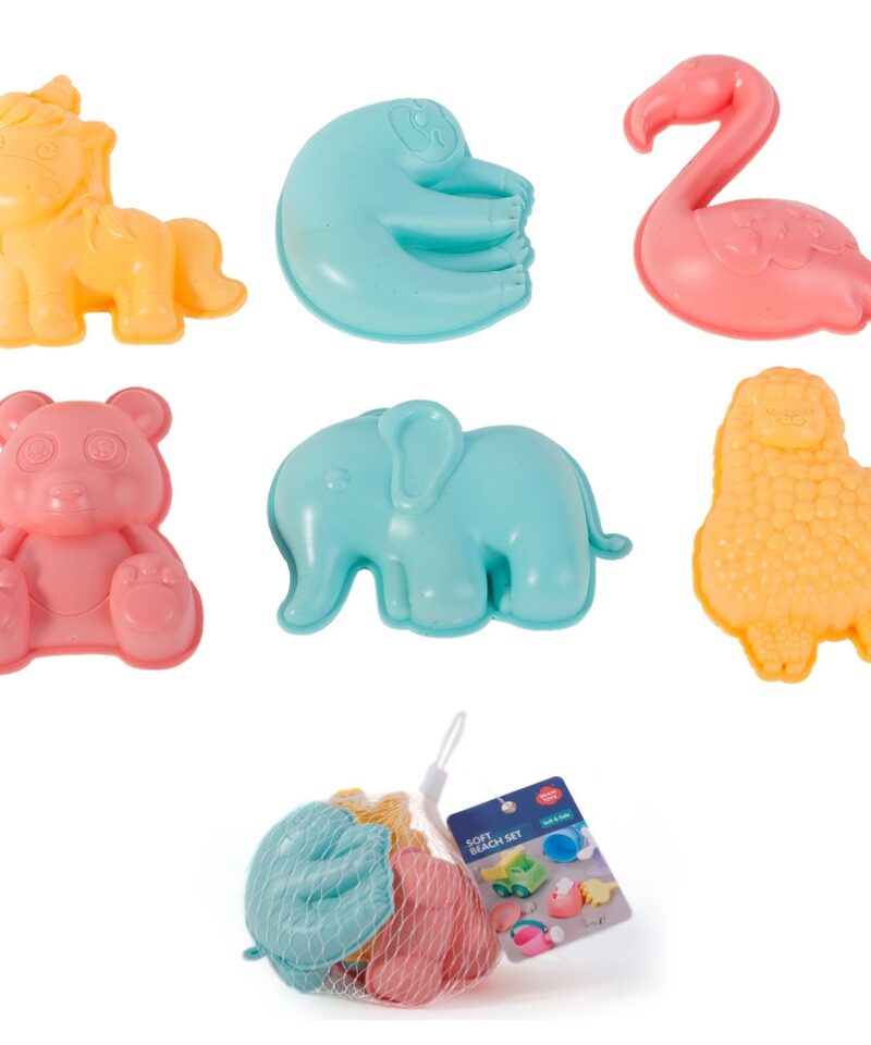 Laste liivavormide komplekt liivakastis