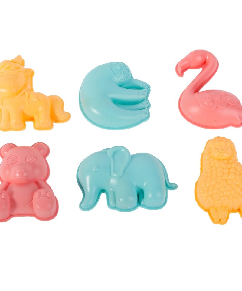 Kompaktne liivavormide komplekt reisile