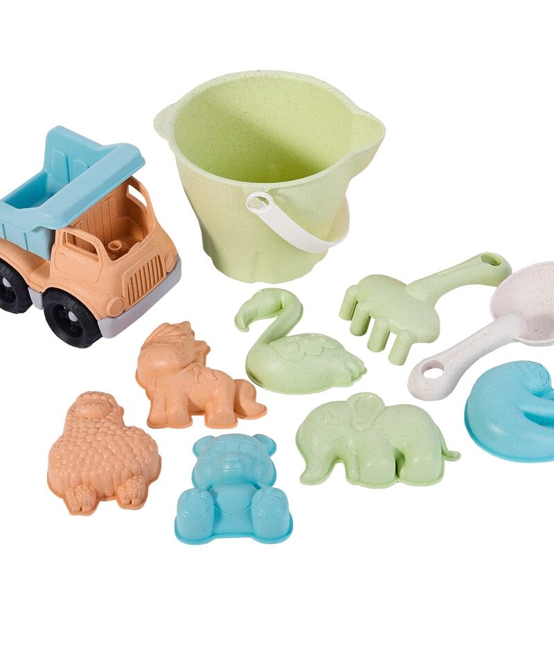 Liivakomplekt rannas ja aias mängimiseks