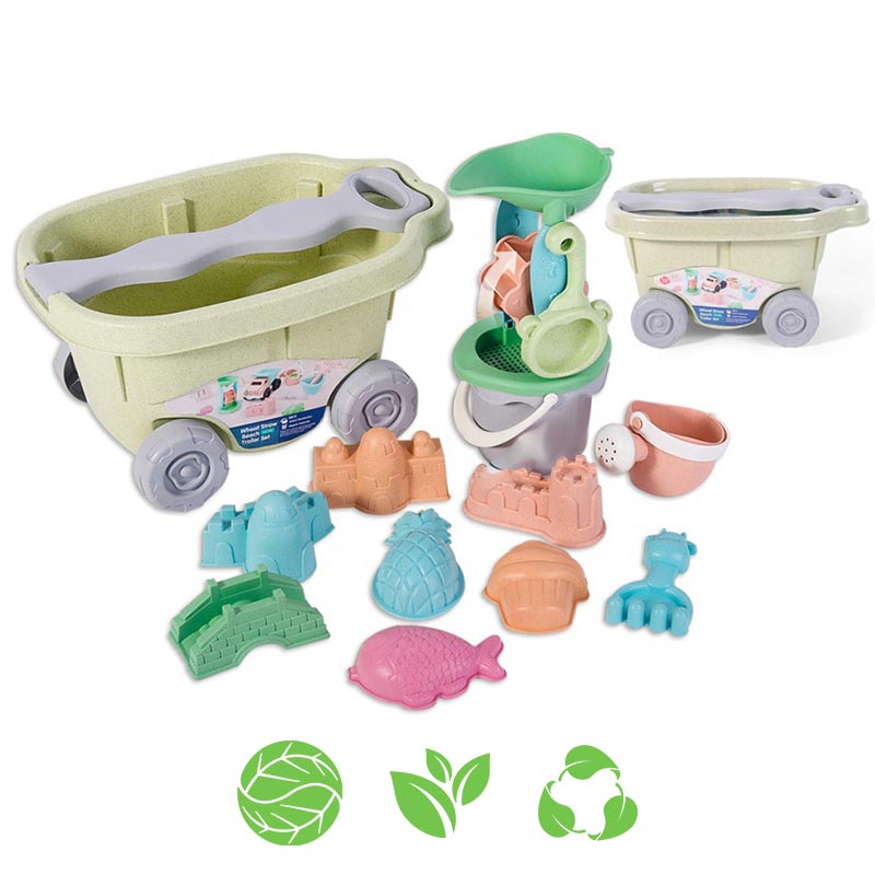 Biolagunev liivakomplekt käruga rannas