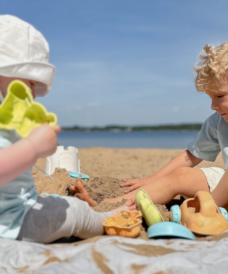 Orgaaniline ja komposteeritav liivakomplekt