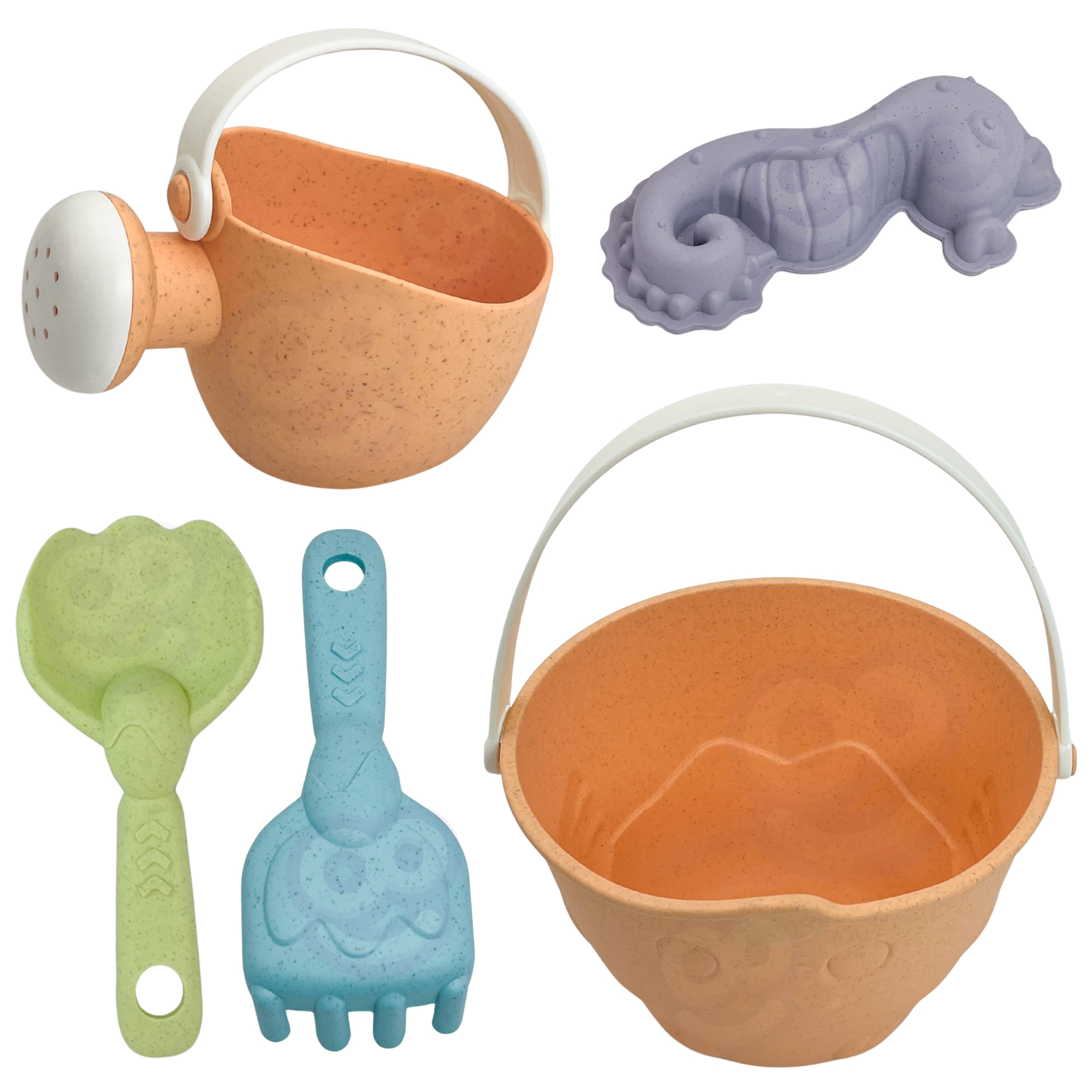 Pastelne disainiga liivakomplekt