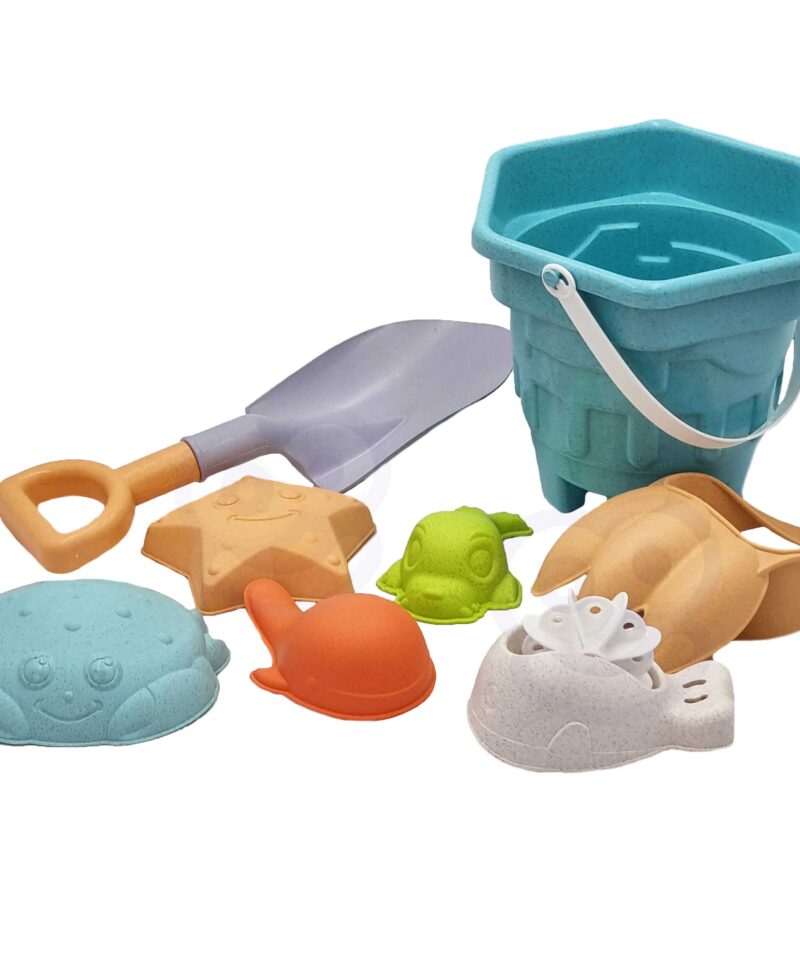 Orgaaniline liivakomplekt ämbriga