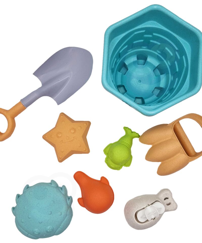 Orgaaniline liivakomplekt ämbriga