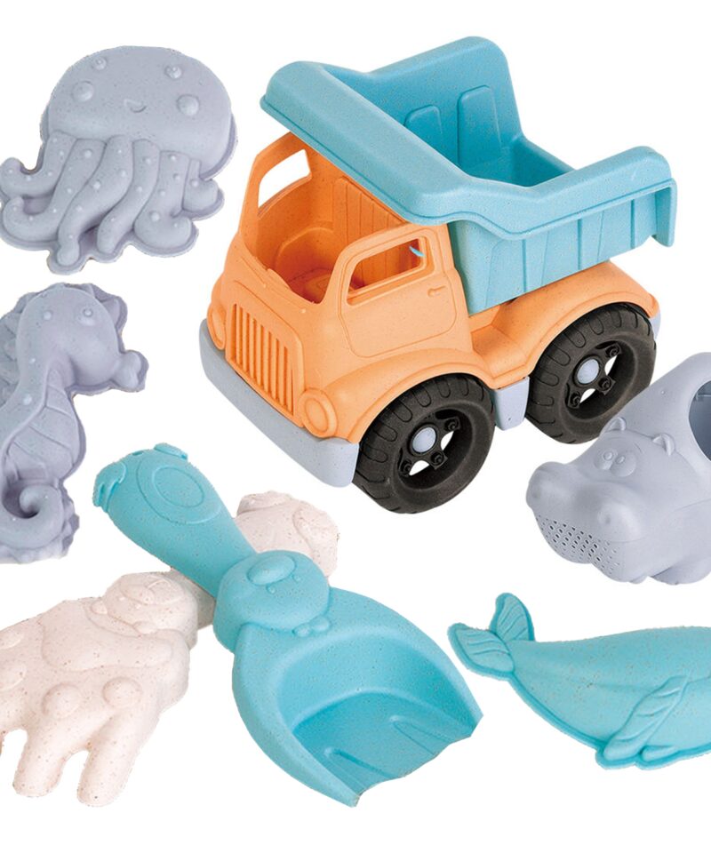 Biolagunev liivakomplekt lastele mängimiseks