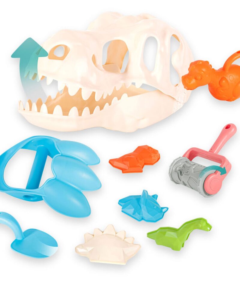 Dinosauruste liivakomplekt lastele liivakastis