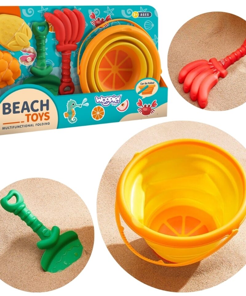 Laste liivamängu komplekt troopiliste viljadega