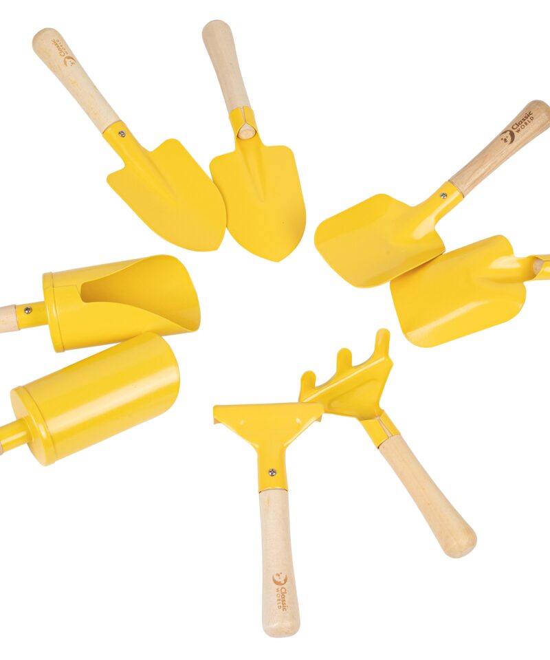 Laste aiatööriistade komplekt õues mängimiseks