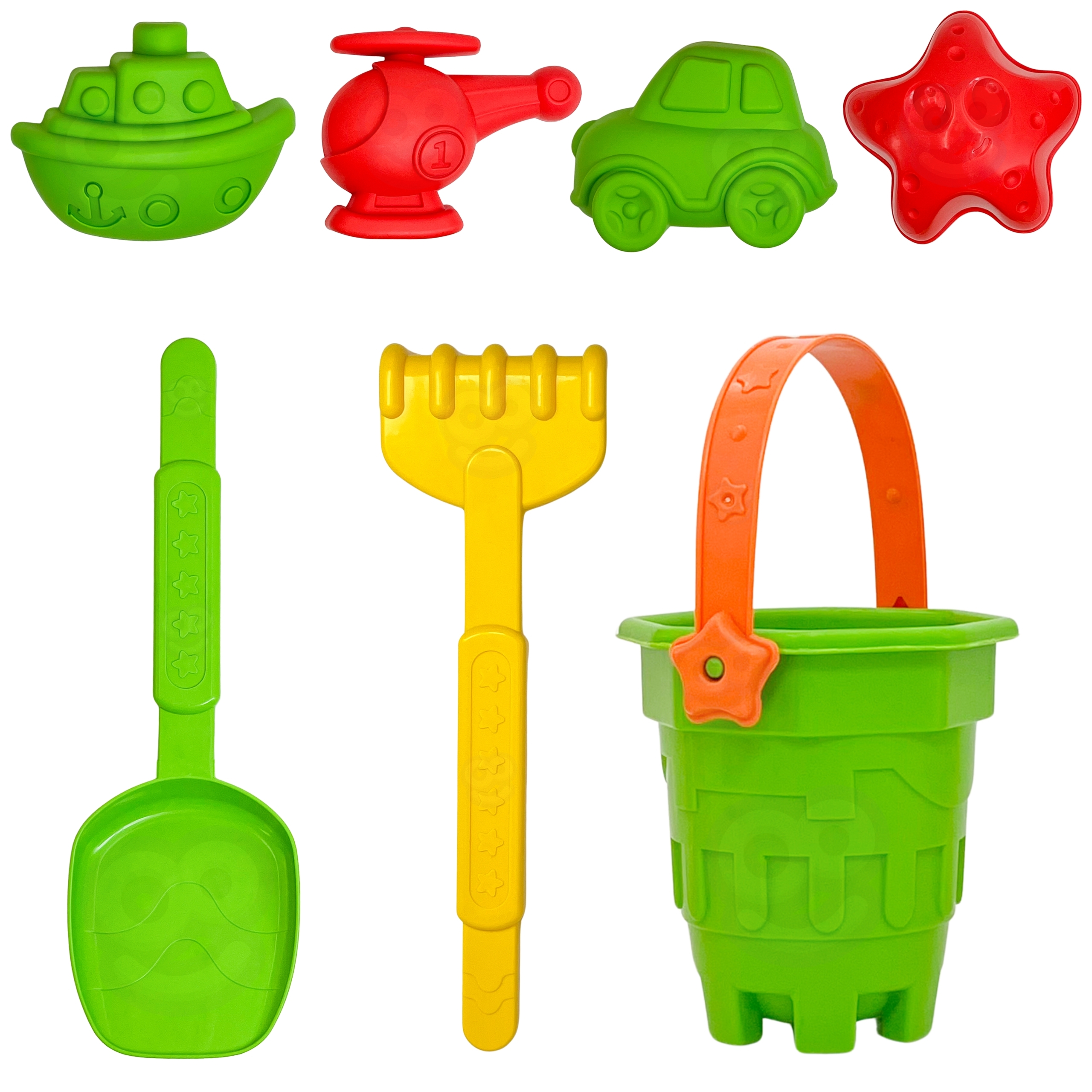 Liivamängu komplekt arendab motoorikat