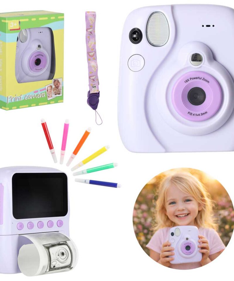 Kiire digitaalkaamera lastele pildistamiseks