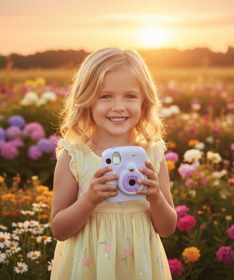 Loovust arendav digikaamera lastele