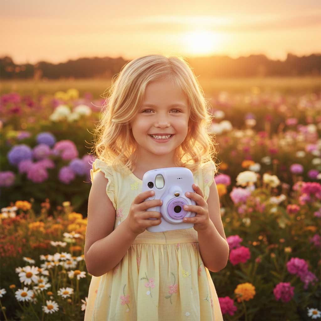 Loovust arendav digikaamera lastele