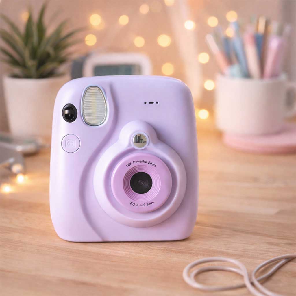 Loovust arendav digikaamera lastele