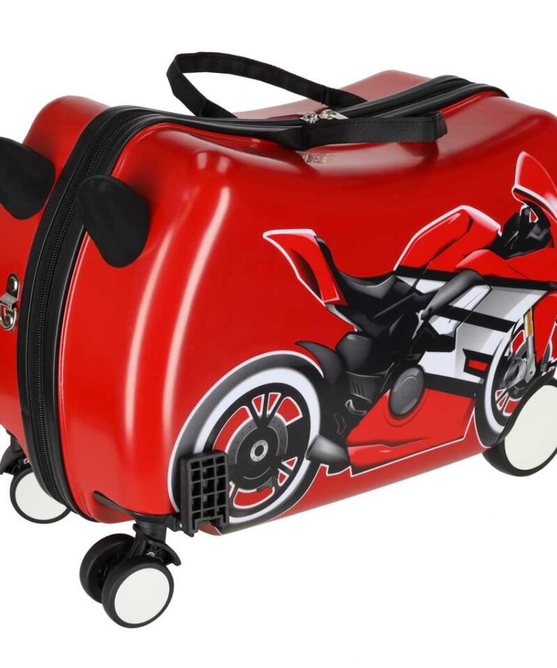 Kohver lastele sõiduvõimalusega