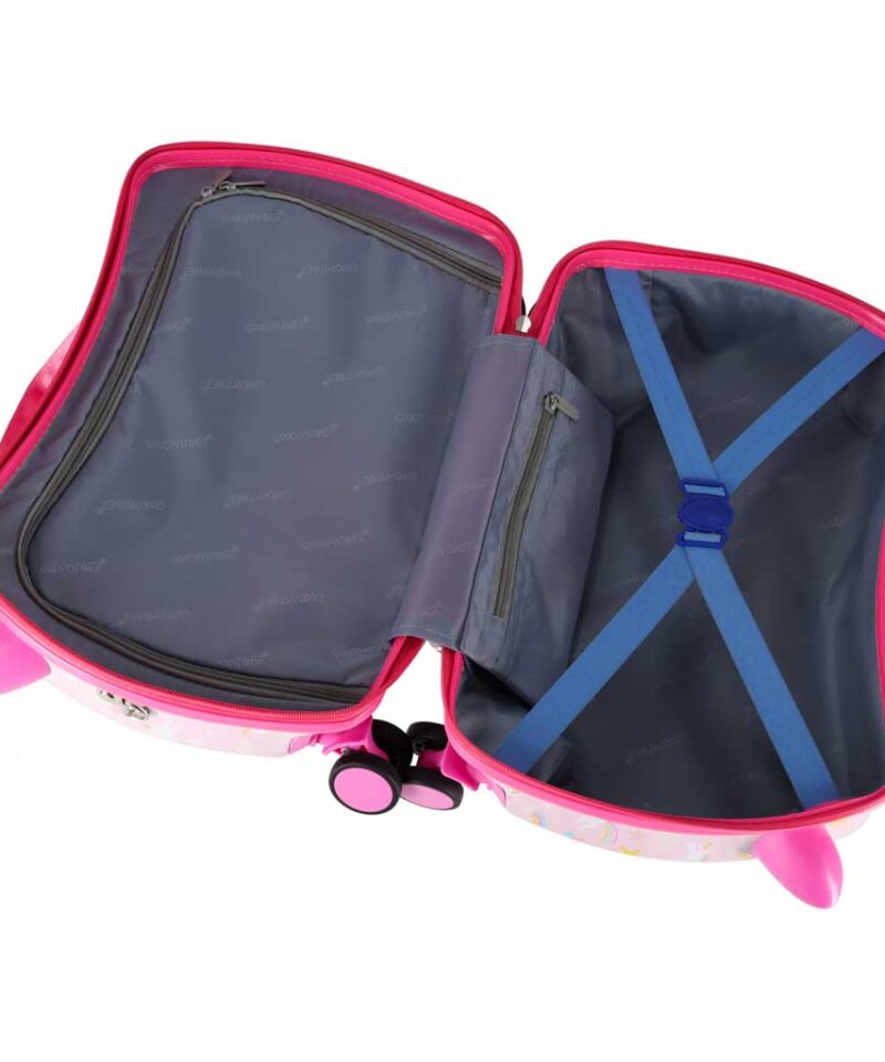 Lastele mõeldud turvaline reisikohver