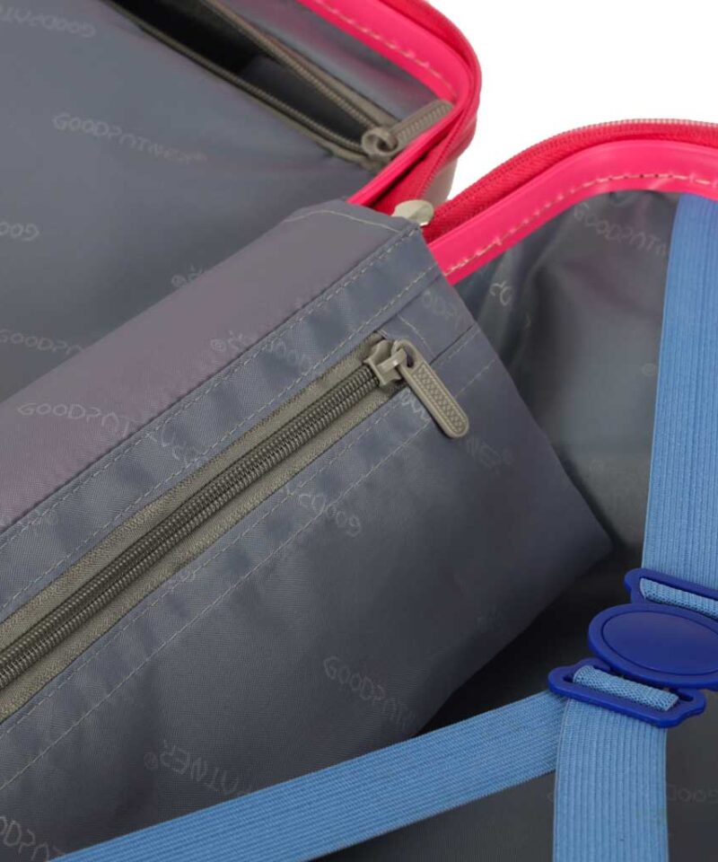 Lastele mõeldud turvaline reisikohver