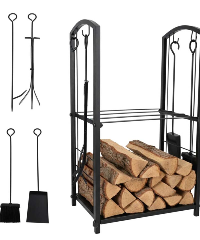 Stiilne kaminapuude organiseerimine