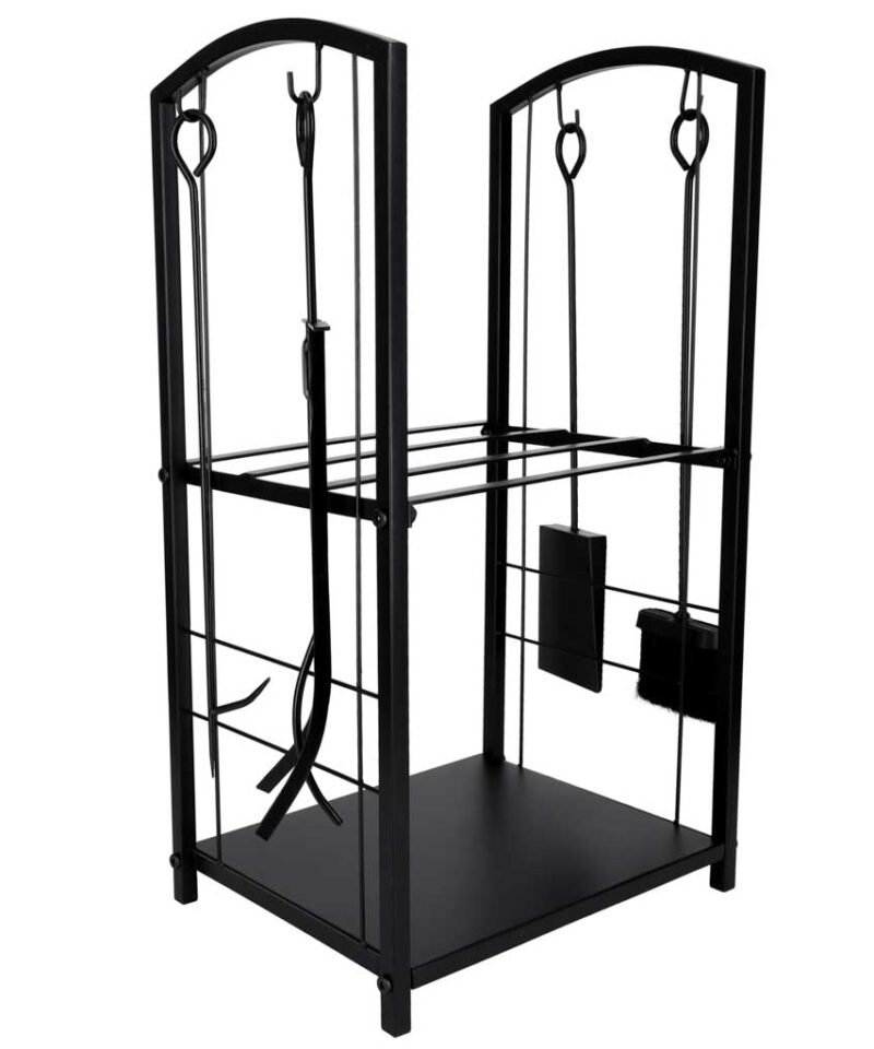 Kaminapuude hoidik koos tarvikutega