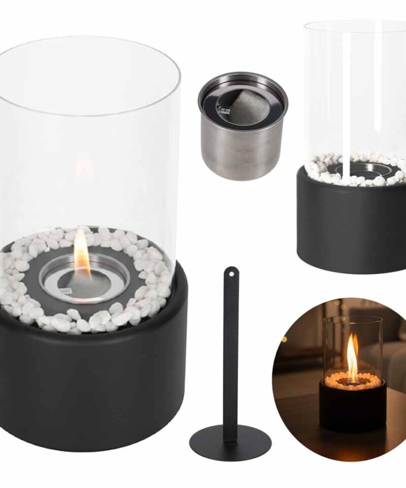 Vabalt seisev biokamin biopõletiga